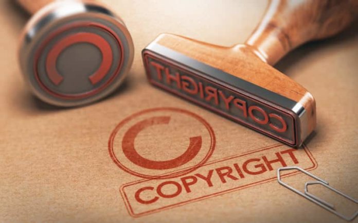 Hammerle Finley Law Firm - Freelance Copyright Copyright symbol stamped on a folder.